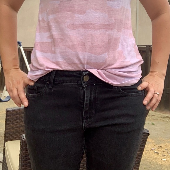 🇺🇸 Banana Republic black classic skinny jeans Size 10 - Picture 7 of 9